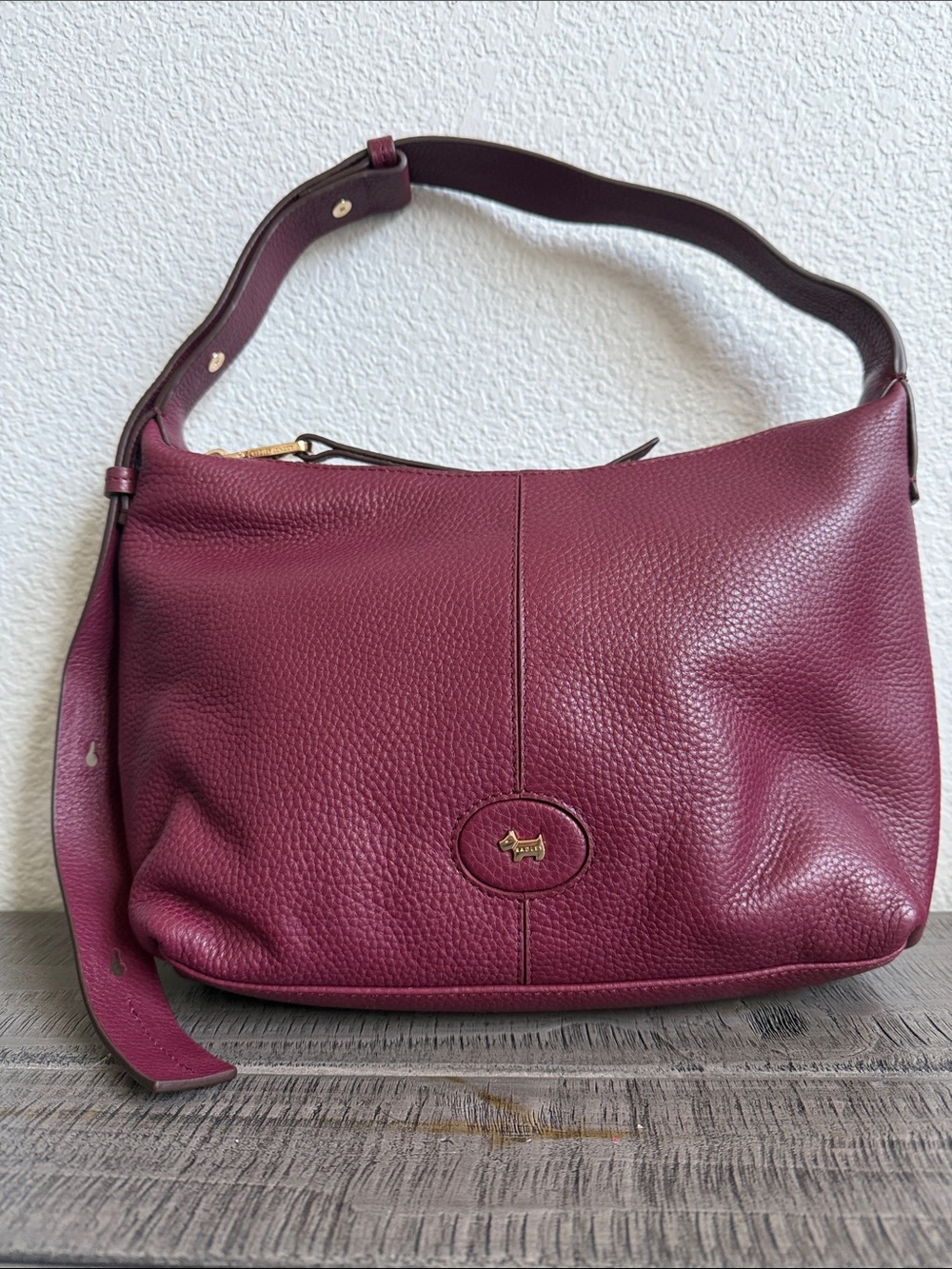 Bradley London Maldon Mews Medium Ziptop Shoulder Bag NWOT